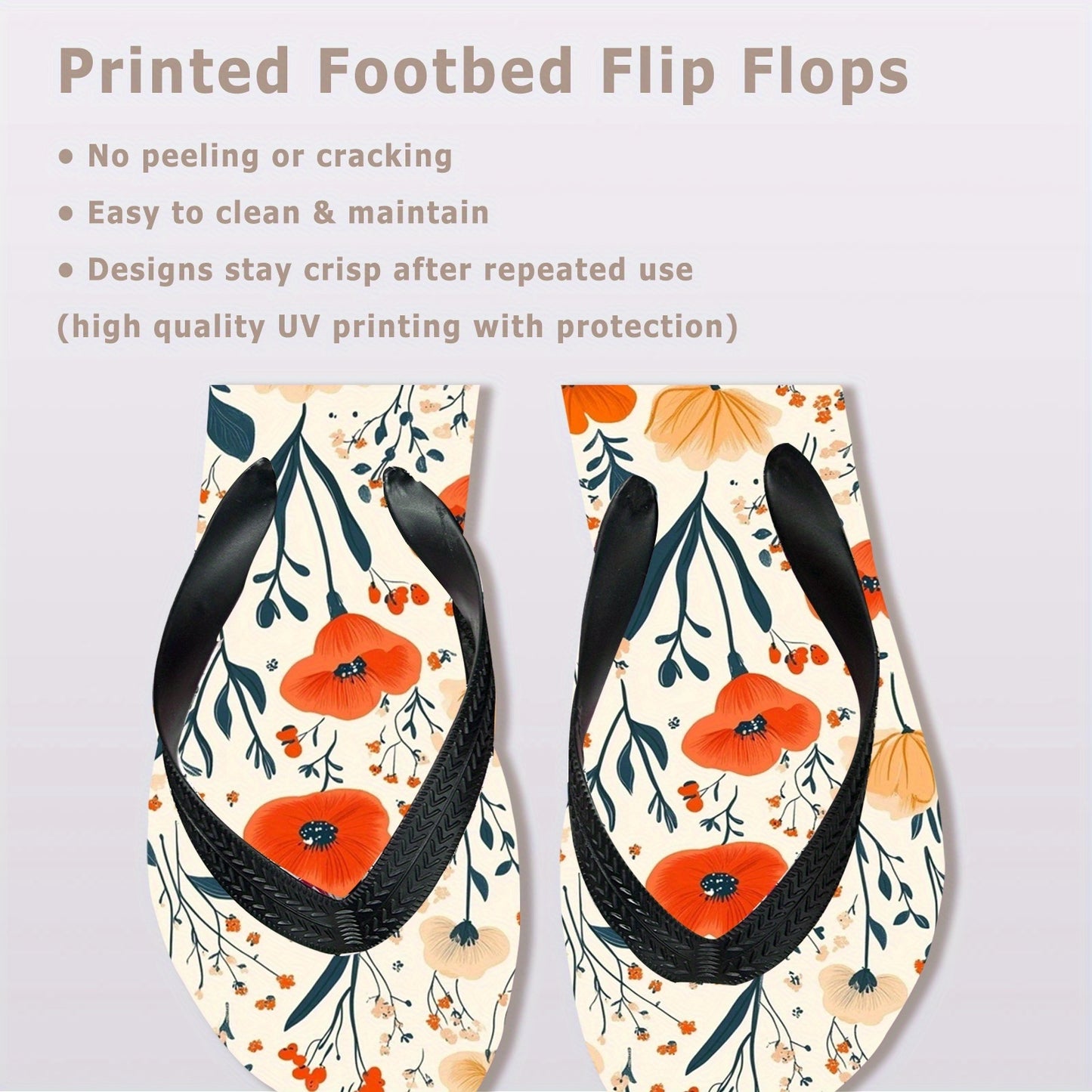 Men's Custom Photo/Pattern Flip Flops - Non-Slip & Wear-Resistant EVA Beach Slippers, Personalized Summer Vacation Sandals with Customizable Design, Comfortable & Breathable for Pool, Travel, Home Use - Multiple Sizes Available