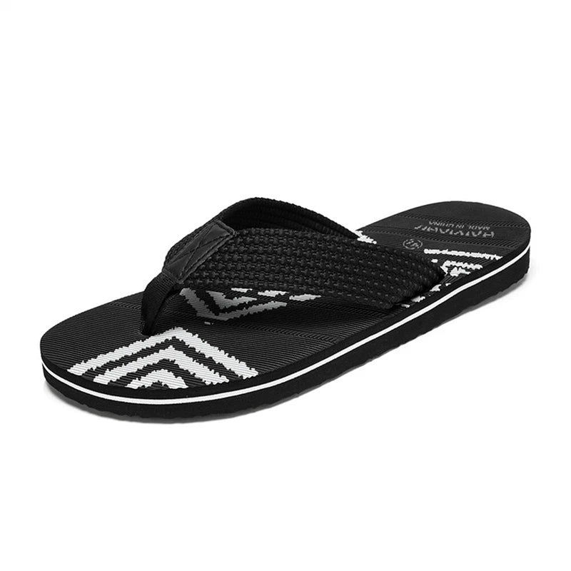 Mens Flip Flops Fashion Slip on Thong Slippers Sandals Summer Beach Shoes