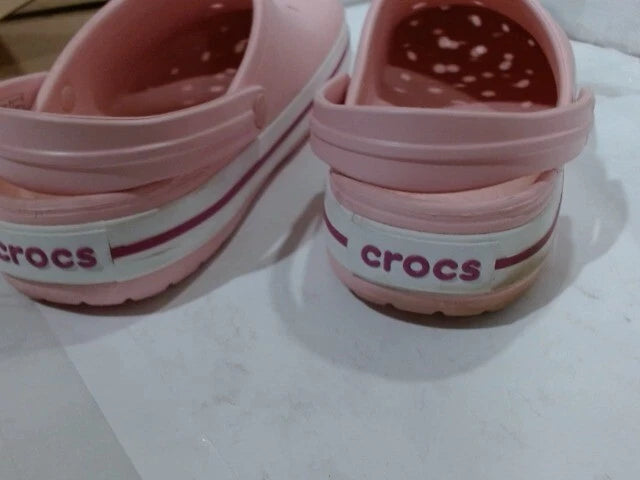 UsedVeryGood_Crocs unisex adult Men's and Women's Crocband Clog, Pearl Pi_Pearl