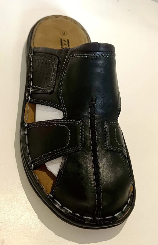 Mens Leather Sandal Casual Comfort Outdoor Sport Fisherman Slippers DG-2022