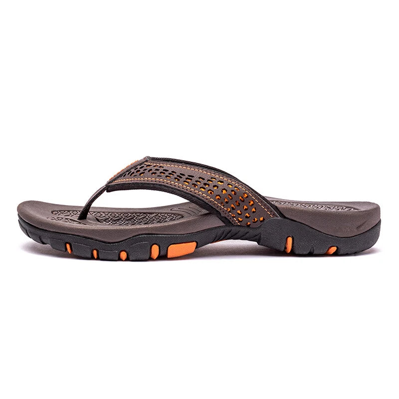 Men Flip Flops Athletic Outdoor Beach Sandals Arch Support Thong Sandals Shoe US