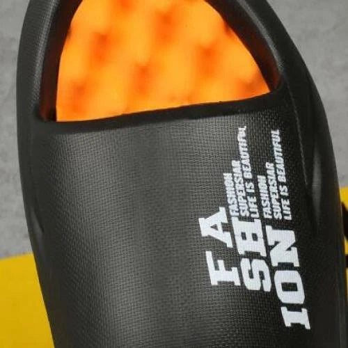 2024 Summer Men Massage Slippers Sides Indoor Outdoor Sandals Beach Casual Shoes