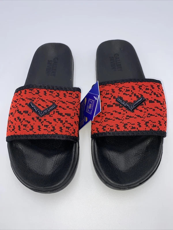 Gallery Seven Men Sip On Slide Beach Sandals Waterproof Slippers Size US 12 Red