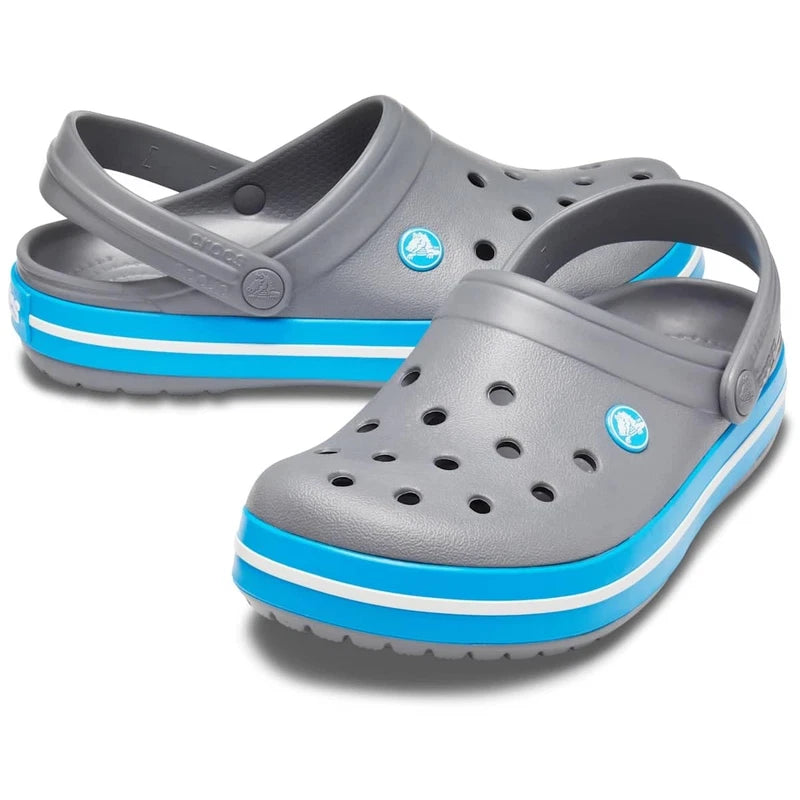 Crocs Crocband Clog, Charcoal/Ocean,M8/W10