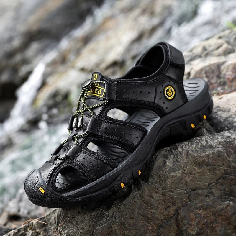 Summer Men's Sandals Outdoor Walking Shoes Comfortable Non-slip Beach Slipper