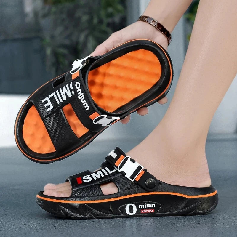 New Men's Massage EVA Slides Ultimate Comfort for Indoors Outdoors Shoes Gift