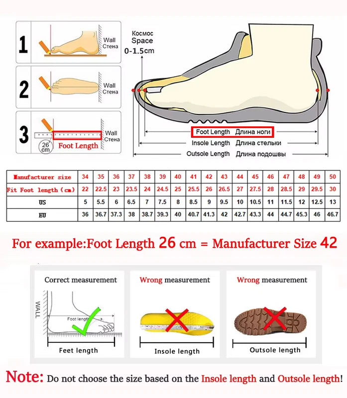 Summer Men Slippers Genuine Leather Breathable Clogs Sandals Beach Classics
