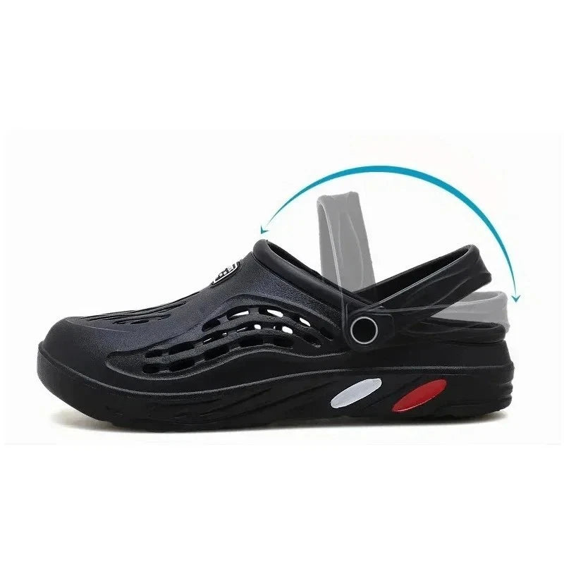 Summer Men Sandals Light EVA Casual Clogs Shoes Home Beach Garden Outdoor Gift