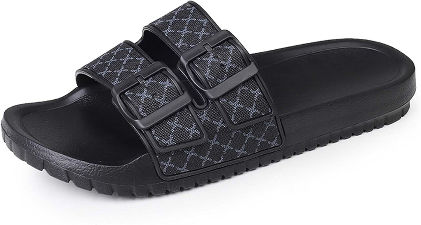 Summer Men's Slippers Casual Flip Flops Comfortable Lightweight Indoor Outdoor