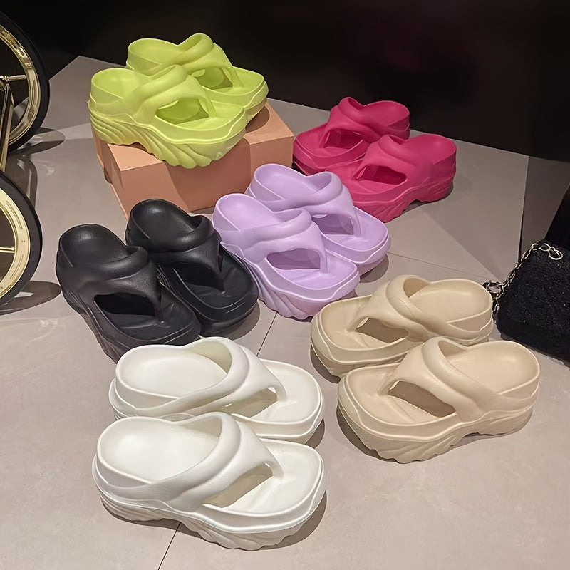 New Women'S Fashion And Leisure Sandals Made of Pure EVA, Comfortable And Soft, Suitable for All Seasons, Perfect for Daily Life, Work Or Beach Vacation, And Various Occasions. Holiday Gifts
