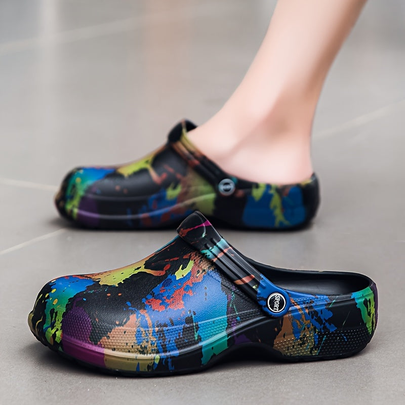 Women's Summer Clogs - Breathable, Thick Sole Slip-On Sandals with Soft EVA Material for Indoor/Outdoor Use, Casual Style, Solid Color, Round Toe Design, Comfortable & Lightweight
