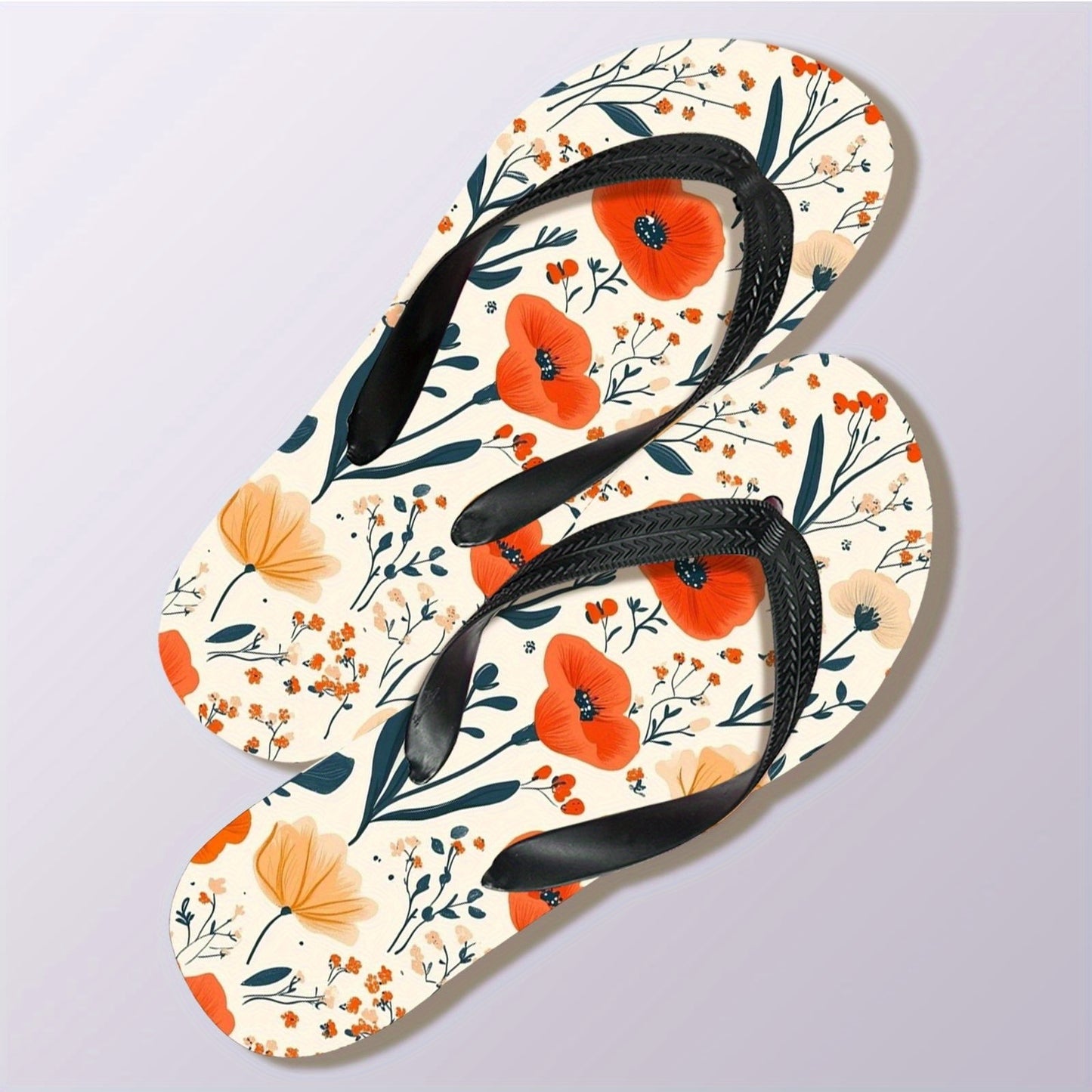 Men's Custom Photo/Pattern Flip Flops - Non-Slip & Wear-Resistant EVA Beach Slippers, Personalized Summer Vacation Sandals with Customizable Design, Comfortable & Breathable for Pool, Travel, Home Use - Multiple Sizes Available