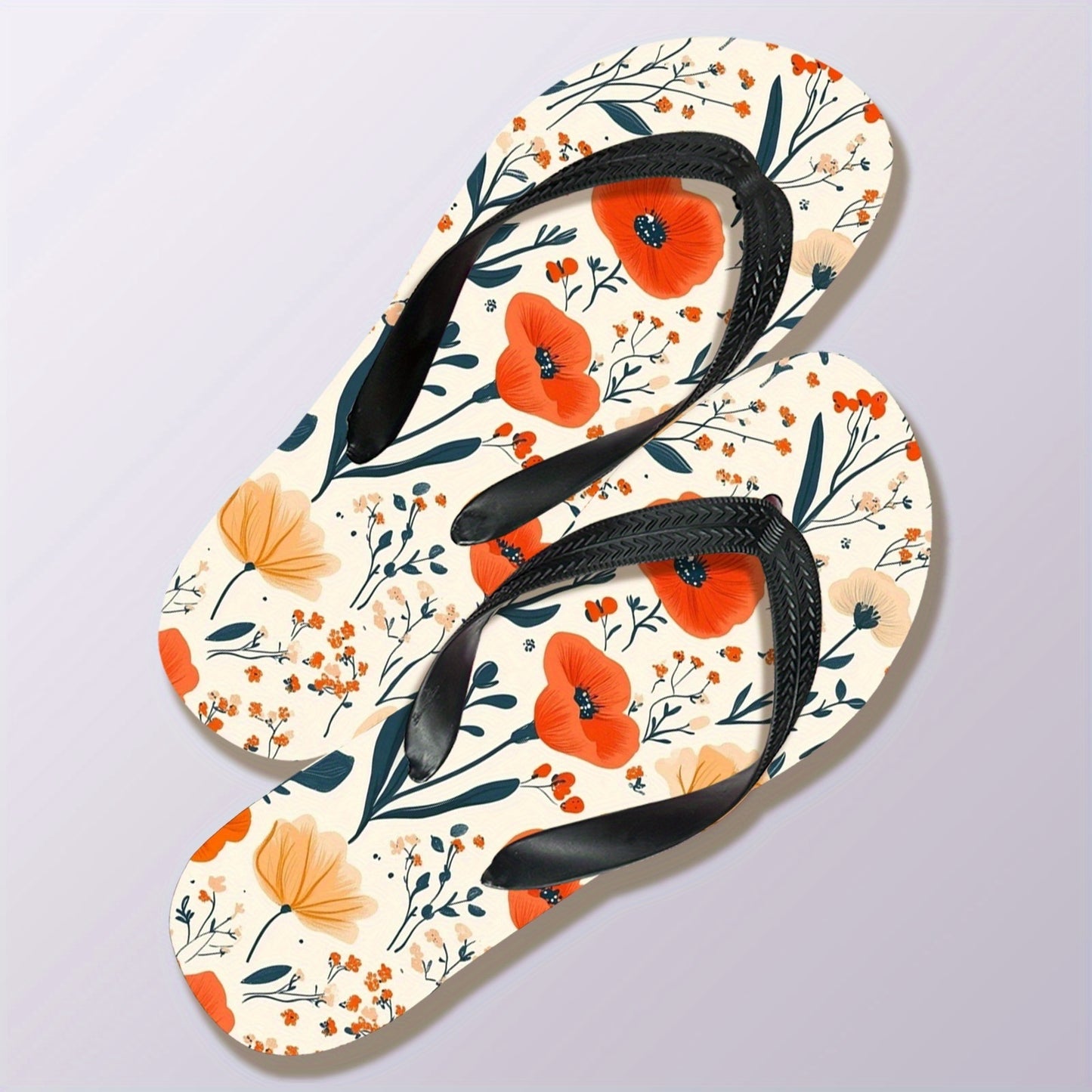 Men's Custom Photo/Pattern Flip Flops - Non-Slip & Wear-Resistant EVA Beach Slippers, Personalized Summer Vacation Sandals with Customizable Design, Comfortable & Breathable for Pool, Travel, Home Use - Multiple Sizes Available