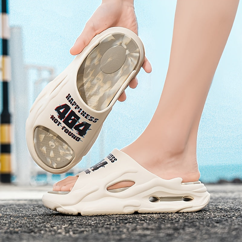 Unisex EVA Slide Sandals - Lightweight Non-Slip Indoor/Outdoor Beach Shower Slippers with Cushioned Insole, Breathable Open-Toe Design for Men & Women - Spring Summer Casual Shoes, Indoor Footwear, Minimalist Style, Durable Footwear, Minimalist Lifestyle