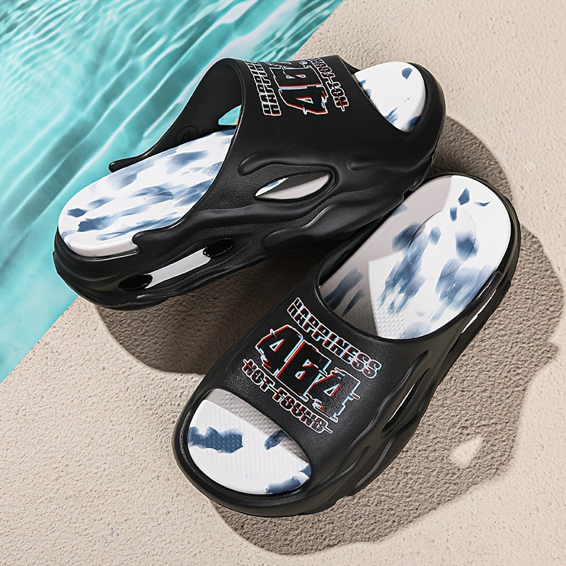 Unisex EVA Slide Sandals - Lightweight Non-Slip Indoor/Outdoor Beach Shower Slippers with Cushioned Insole, Breathable Open-Toe Design for Men & Women - Spring Summer Casual Shoes, Indoor Footwear, Minimalist Style, Durable Footwear, Minimalist Lifestyle