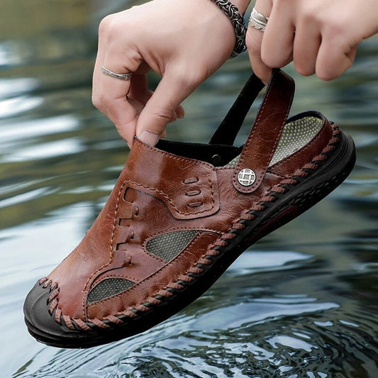 Fashion Summer Sandals Men Beach Slippers Outdoor Non-slip Trekking Shoes