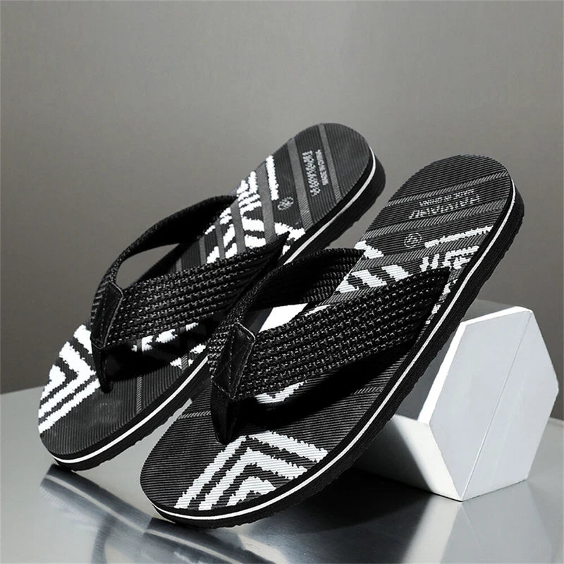 Mens Flip Flops Fashion Slip on Thong Slippers Sandals Summer Beach Shoes