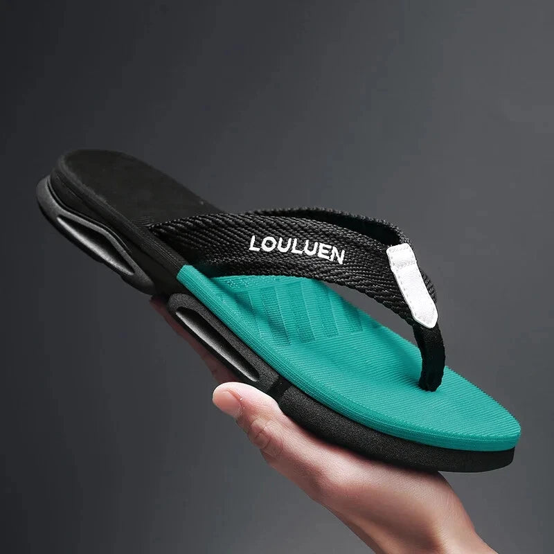 High quality brand men flip flops summer beach flip flops men fashion breathable
