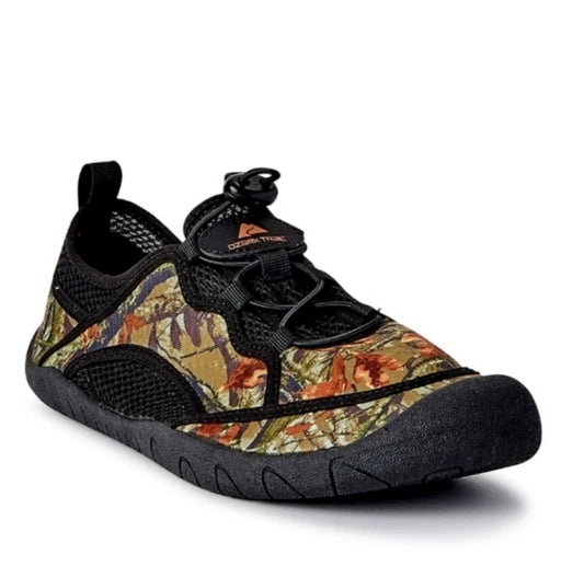 #467 New Camo Ozark Trail Mens Multi Toe Water Sand Shoes Camoflauge 13 14 13/14