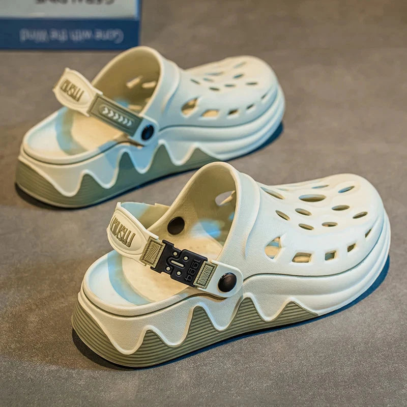 Men's Summer Shoes Style Cave Shoes Double Wear Slippers Beach Outdoor Sandals