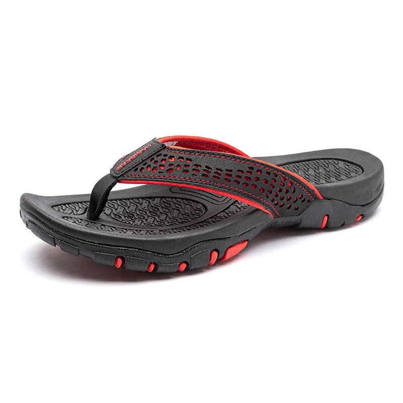 Men Flip Flops Athletic Outdoor Beach Sandals Arch Support Thong Sandals Shoe US