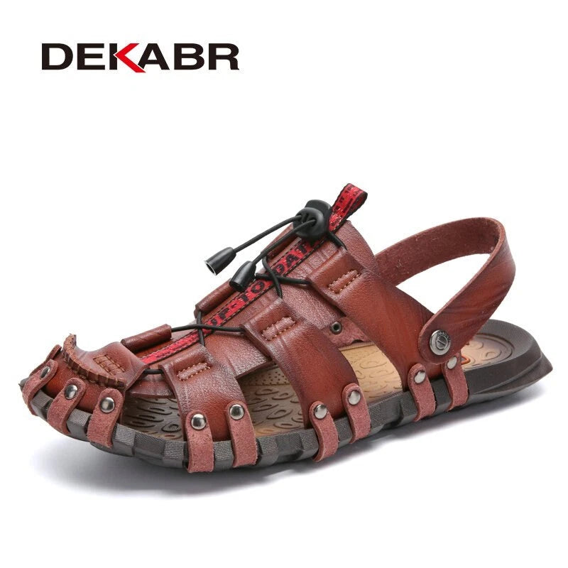 Summer Men's Sandals Outdoor Beach Slippers Comfortable Breathable Sandals