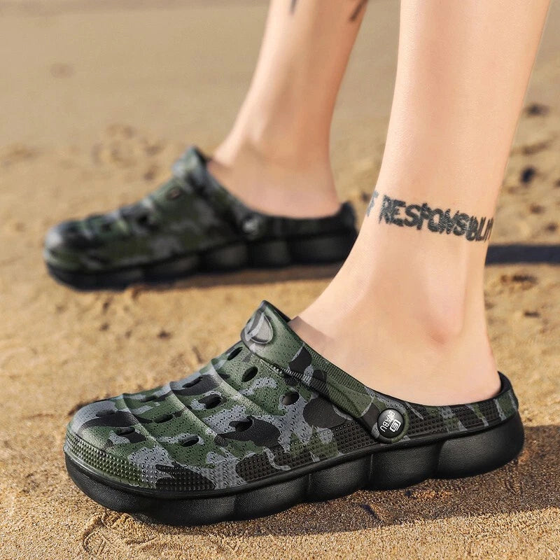 Casual Summer Sandals Swimming Slip Resistant Men And Womens Beach Slippers