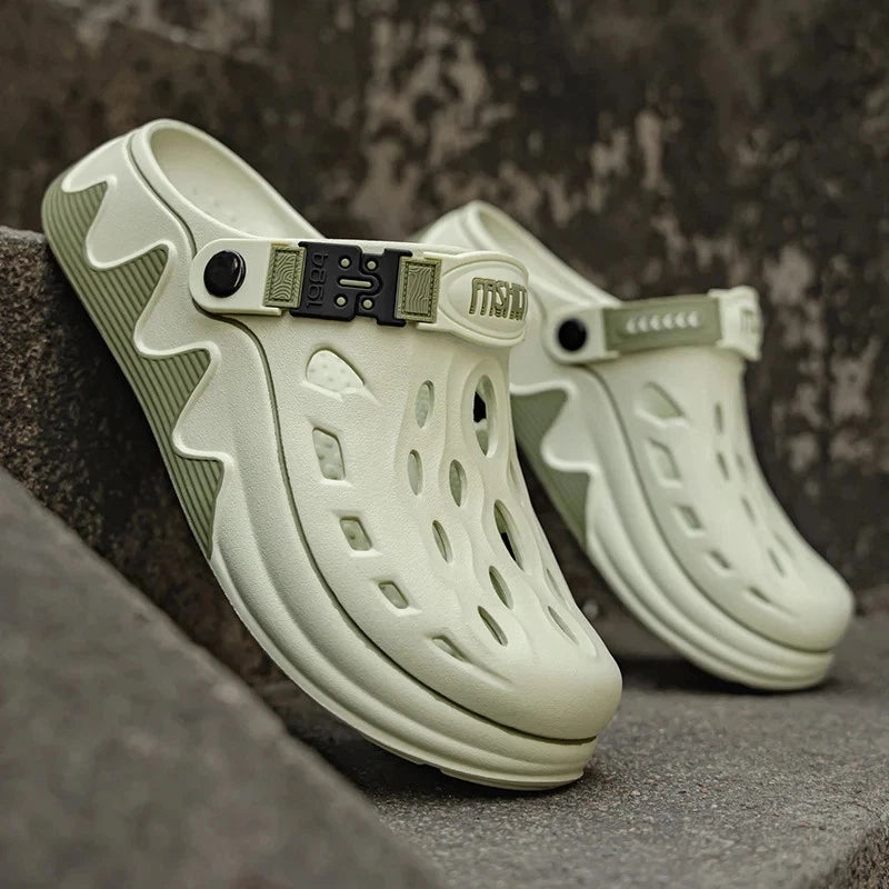 Men's Summer Shoes Style Cave Shoes Double Wear Slippers Beach Outdoor Sandals