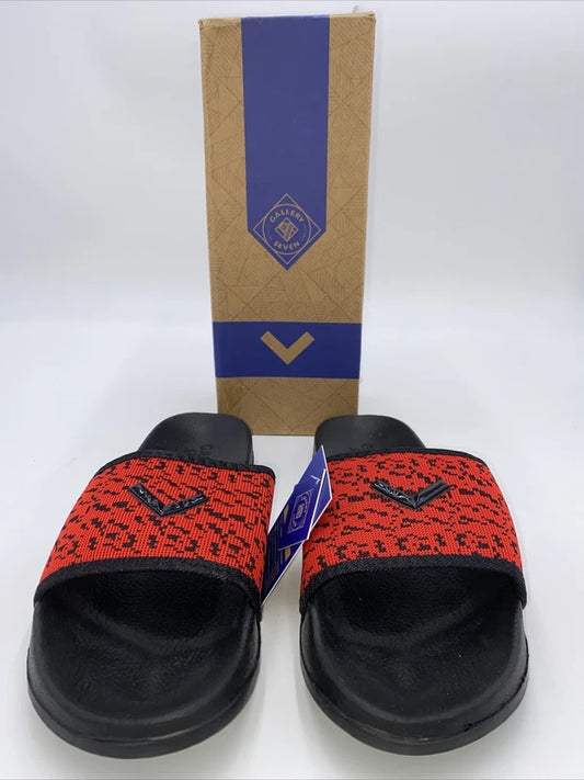Gallery Seven Men Sip On Slide Beach Sandals Waterproof Slippers Size US 12 Red