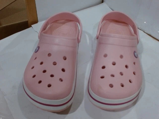 UsedVeryGood_Crocs unisex adult Men's and Women's Crocband Clog, Pearl Pi_Pearl