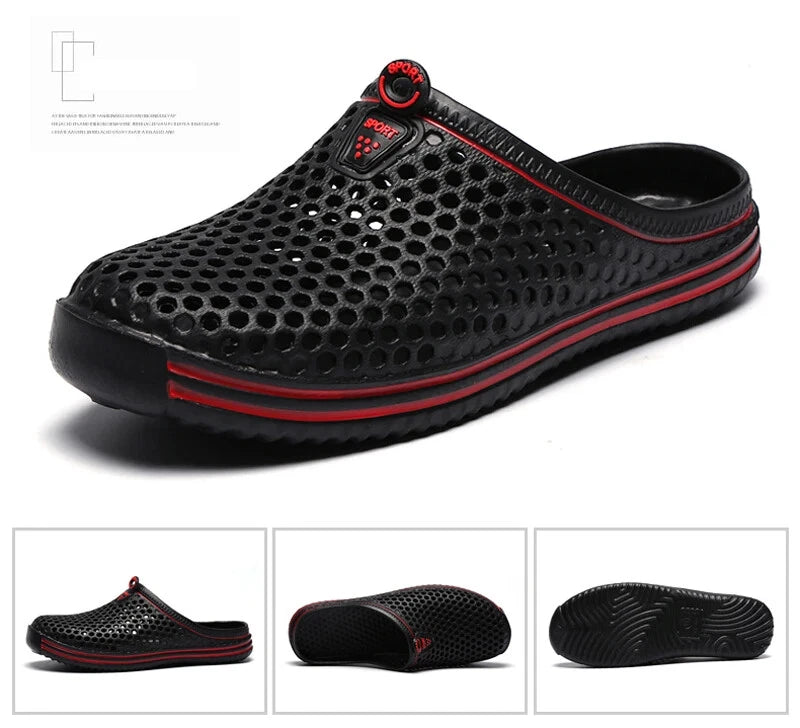 Comfortable Sandals Beach Shoes Slip on Garden Clogs Casual Water Shower Slipper