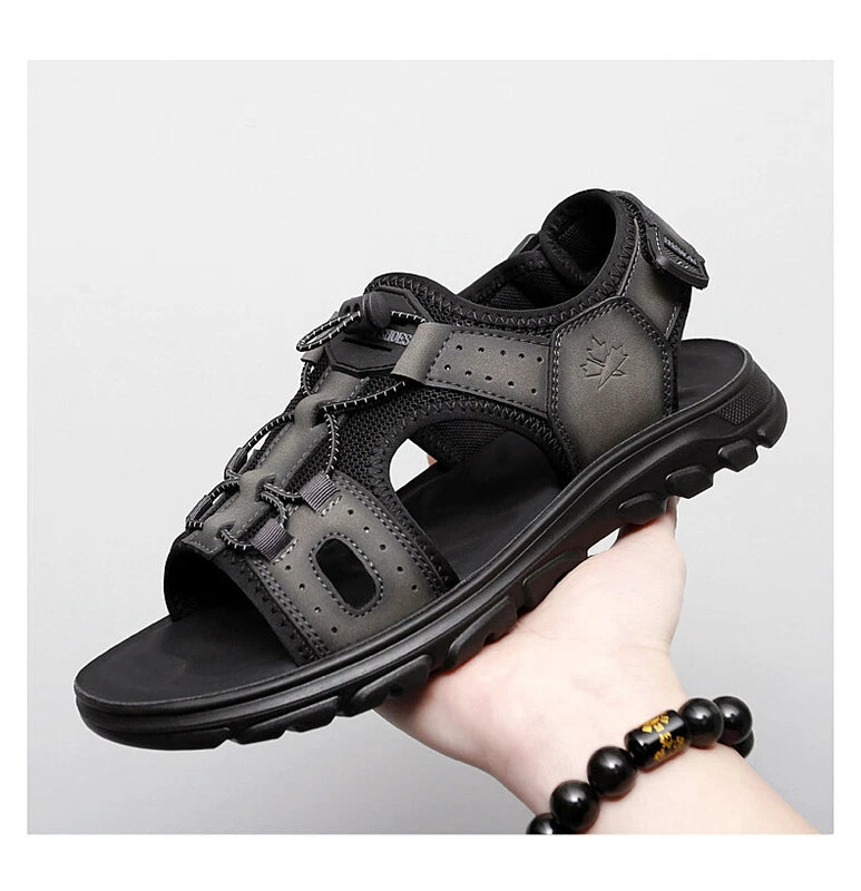 Summer Men's Casual Shoes Comfortable Trekking Sandals Outdoor Beach Slipper