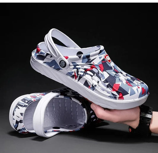 Snap Garden Clogs Mens Sandals Beach Slippers Swimming Slip Resistant