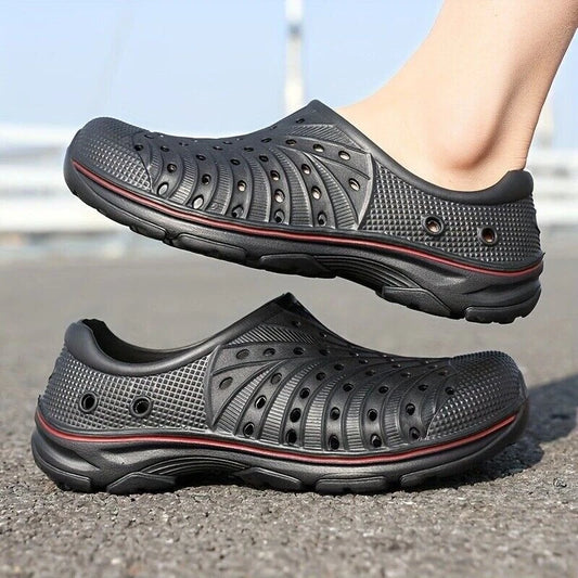 Men's Clog Slip on Casual Shoes Waterproof Slippers Garden Beach Swim Sandals US