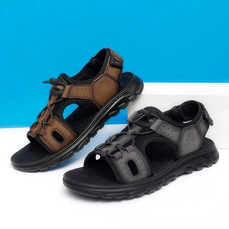 Summer Men's Casual Shoes Comfortable Trekking Sandals Outdoor Beach Slipper