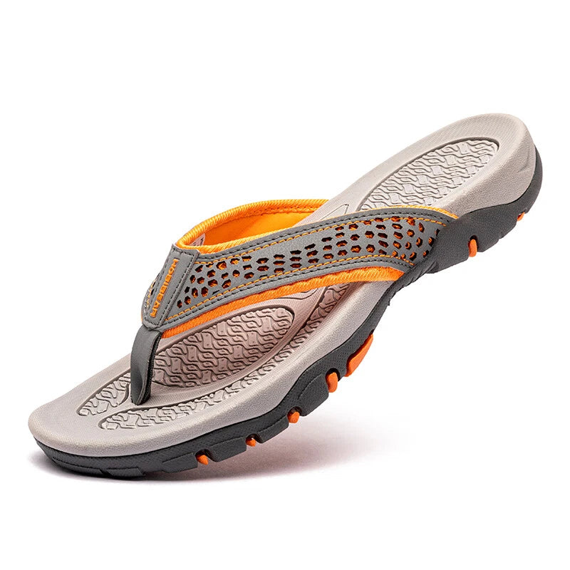 Men Flip Flops Athletic Outdoor Beach Sandals Arch Support Thong Sandals Shoe US