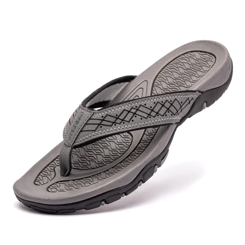 Men Flip Flops Athletic Outdoor Beach Sandals Arch Support Thong Sandals Shoe US