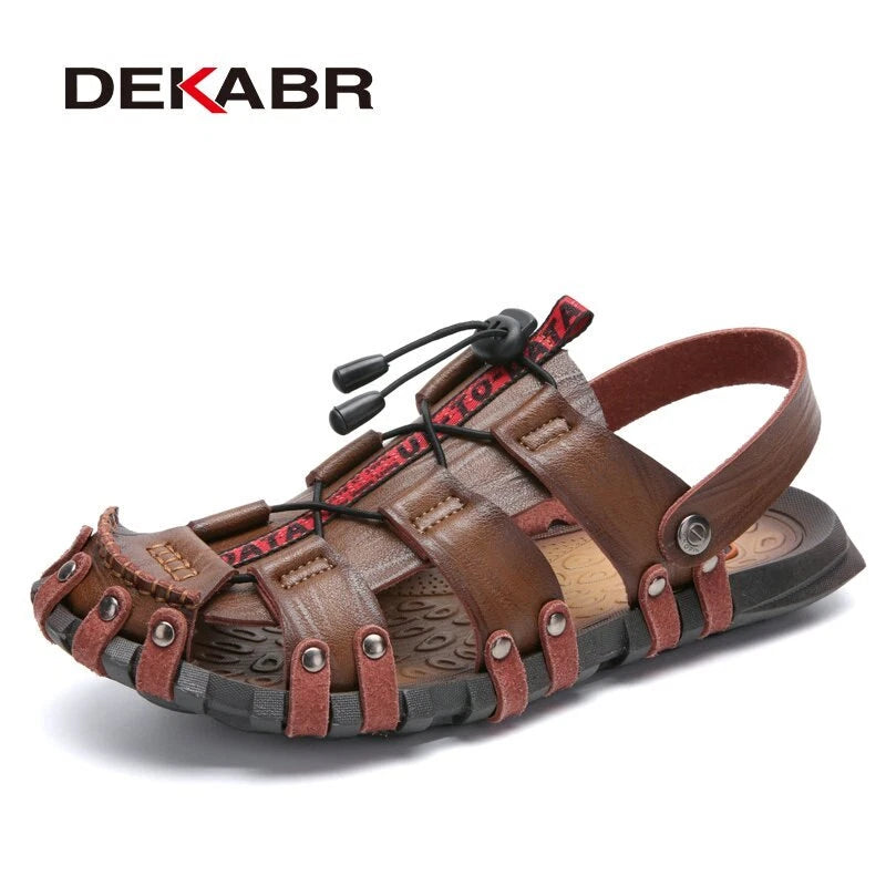 Summer Men's Sandals Outdoor Beach Slippers Comfortable Breathable Sandals