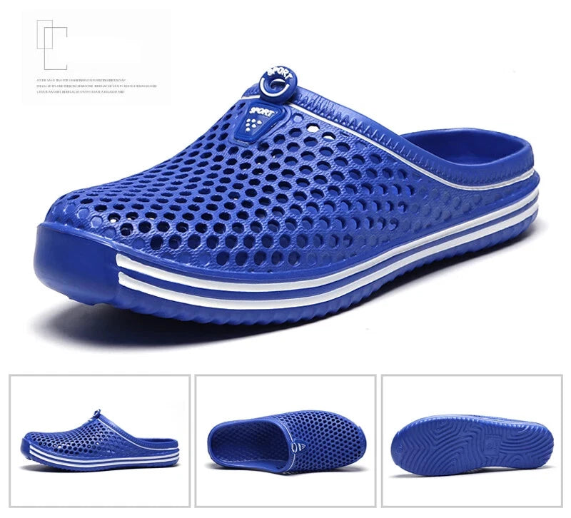 Comfortable Sandals Beach Shoes Slip on Garden Clogs Casual Water Shower Slipper