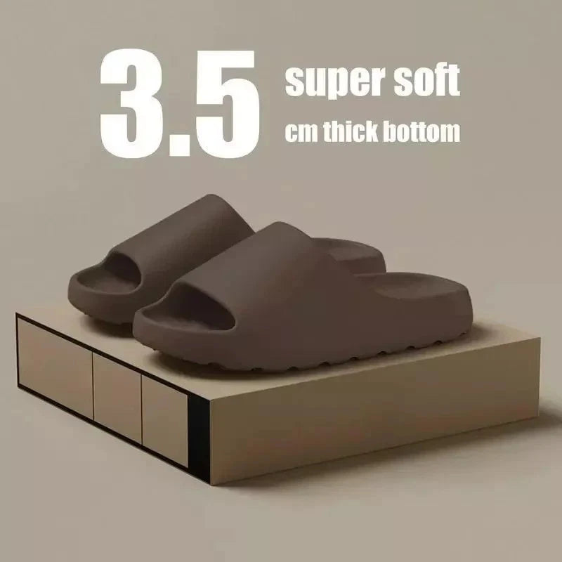 Coconut Slippers Cloud Thick-soled Sandals Summer Fashion Soft Bottom Beach Men