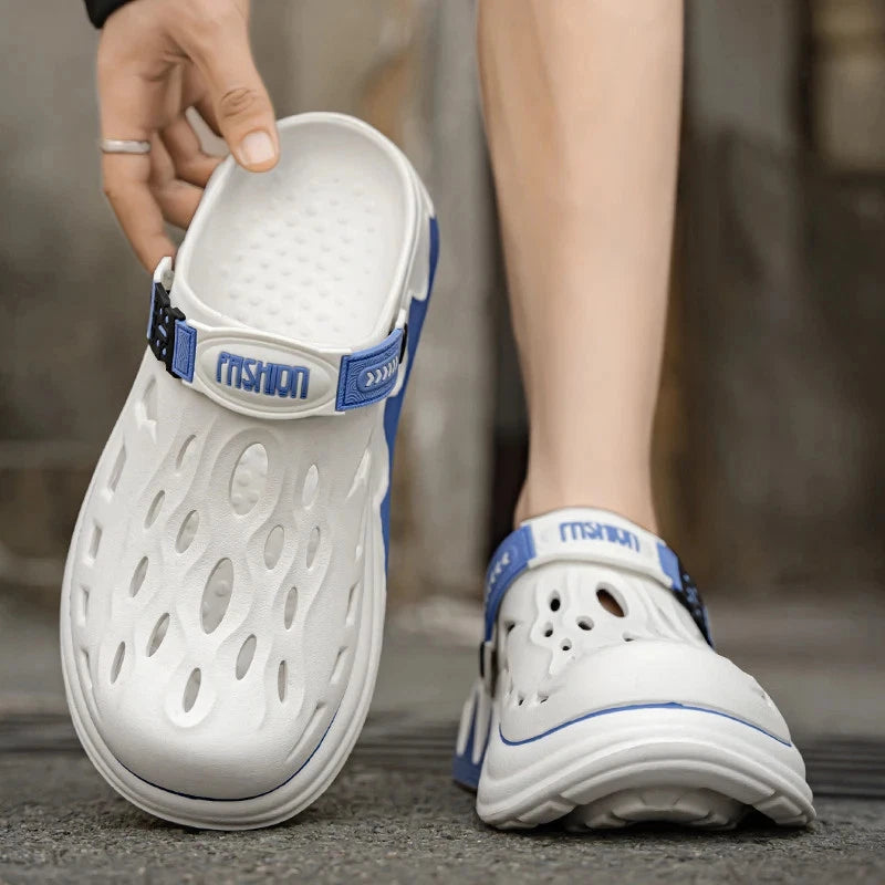 Men's Summer Shoes Style Cave Shoes Double Wear Slippers Beach Outdoor Sandals