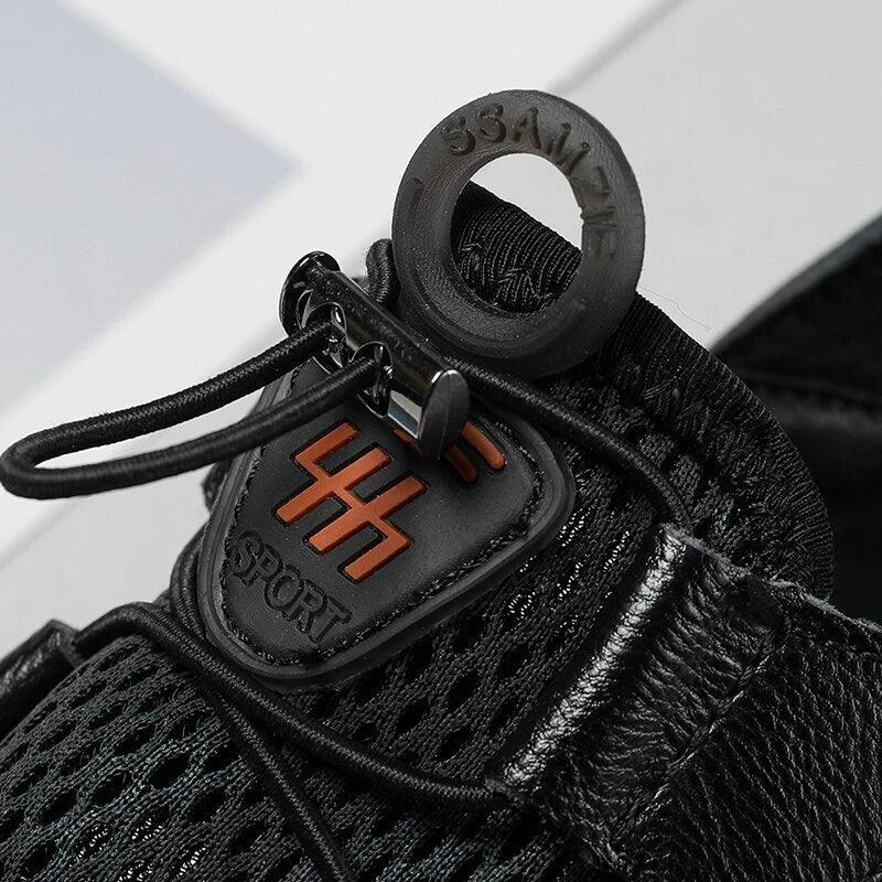 Leather Men's Sandals Summer Soft Non-slip Shoes Outdoor Beach Slippers