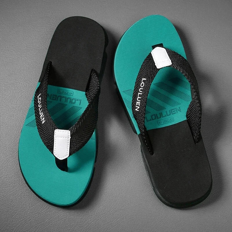 High quality brand men flip flops summer beach flip flops men fashion breathable