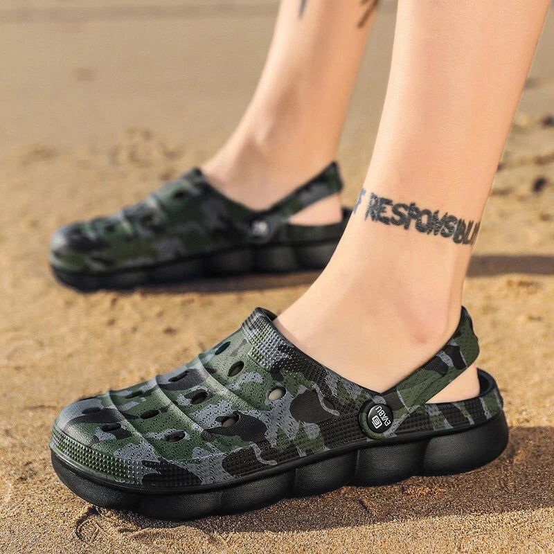 Casual Summer Sandals Swimming Slip Resistant Men And Womens Beach Slippers