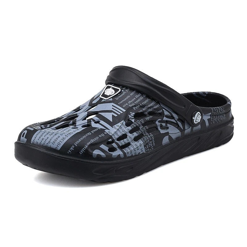 Mens Womens Beach Garden Pool Anti-slip Clogs Mules Sandals Slippers Flats Shoes