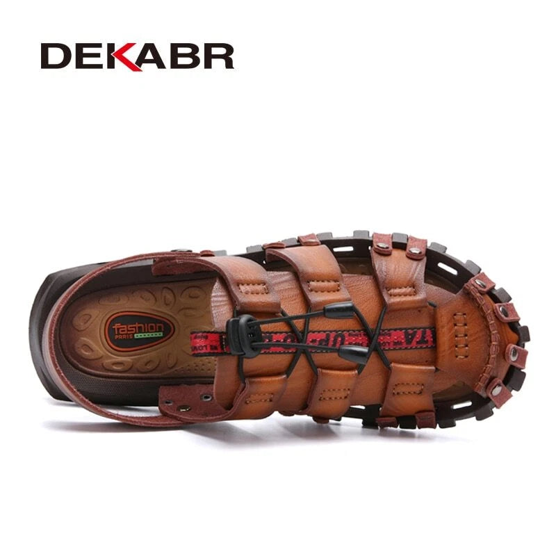 Summer Men's Sandals Outdoor Beach Slippers Comfortable Breathable Sandals