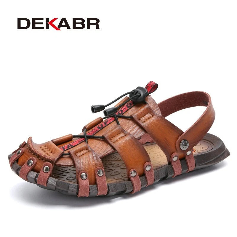 Summer Men's Sandals Outdoor Beach Slippers Comfortable Breathable Sandals