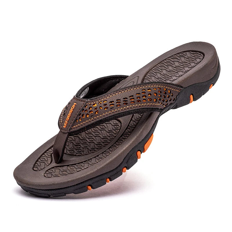 Men Flip Flops Athletic Outdoor Beach Sandals Arch Support Thong Sandals Shoe US