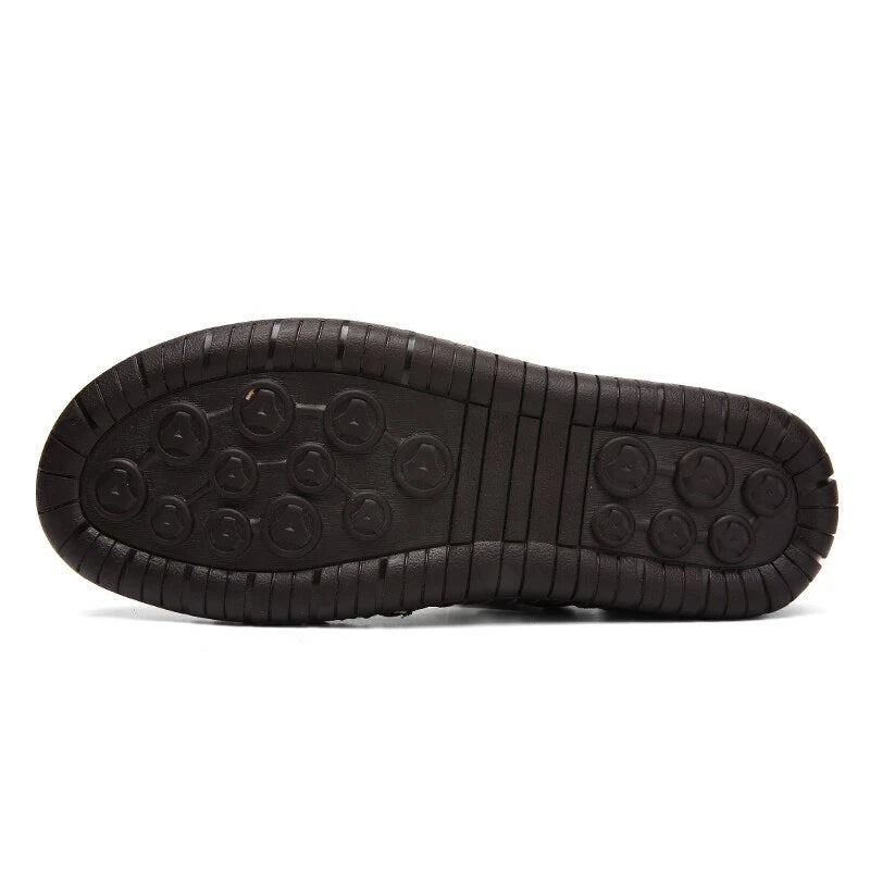 Men's Beach Slippers Slip-on Outdoor Casual Shoes Non-slip Breathable Sandals