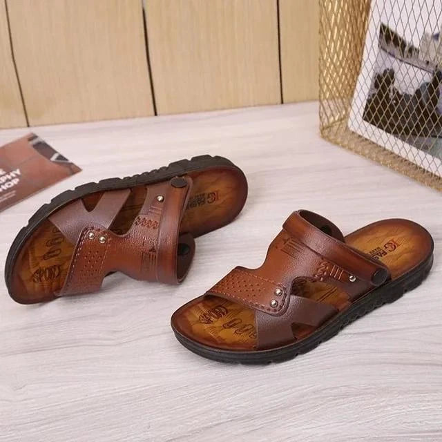 Men Sandals Non-slip Summer High Quality Outdoor Beach Slippers Casual Shoes Che